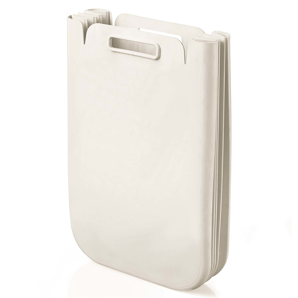 Корзина для белья складная eco packly, белая