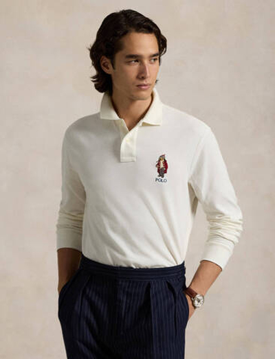 Поло POLO RALPH LAUREN - кремовый(710951641)