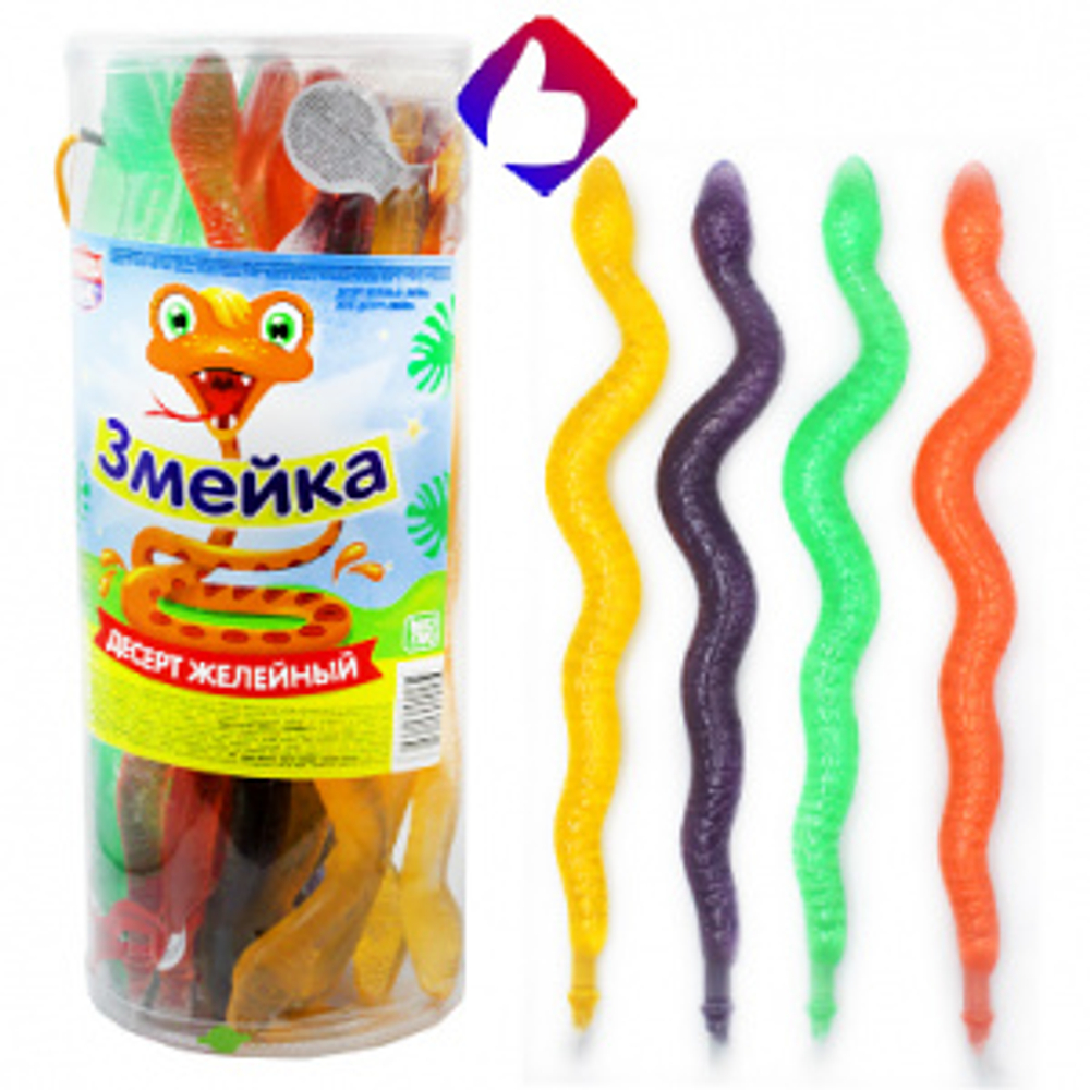 Желе "Змейка" 70г*24шт*6 банок