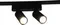 Трековый светильник  13005-9.3-002UR magnetic LED2x5W BK Reluce