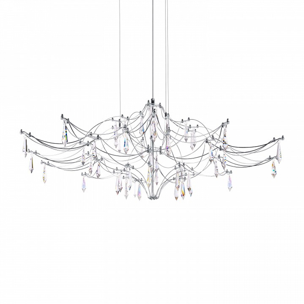 Подвесная люстра Loft it Mira 10587/1000 Silver Asfour