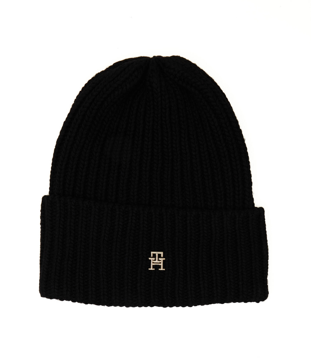 Шапка Tommy Hilfiger - черный(AW0AW15299)