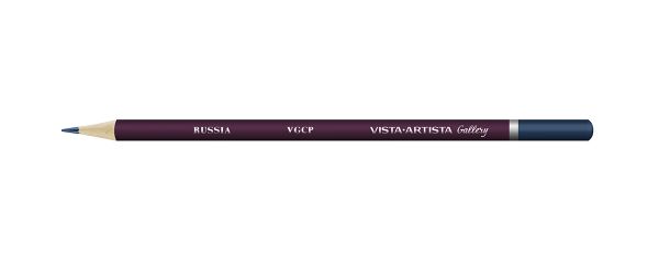 Карандаш цветной художественный заточенный, 6 шт, 512 Индиго (Indigo), Vista-Artista Gallery VGCP