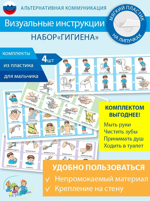 Визуальная инструкция Гигиена Пекс/Pecs