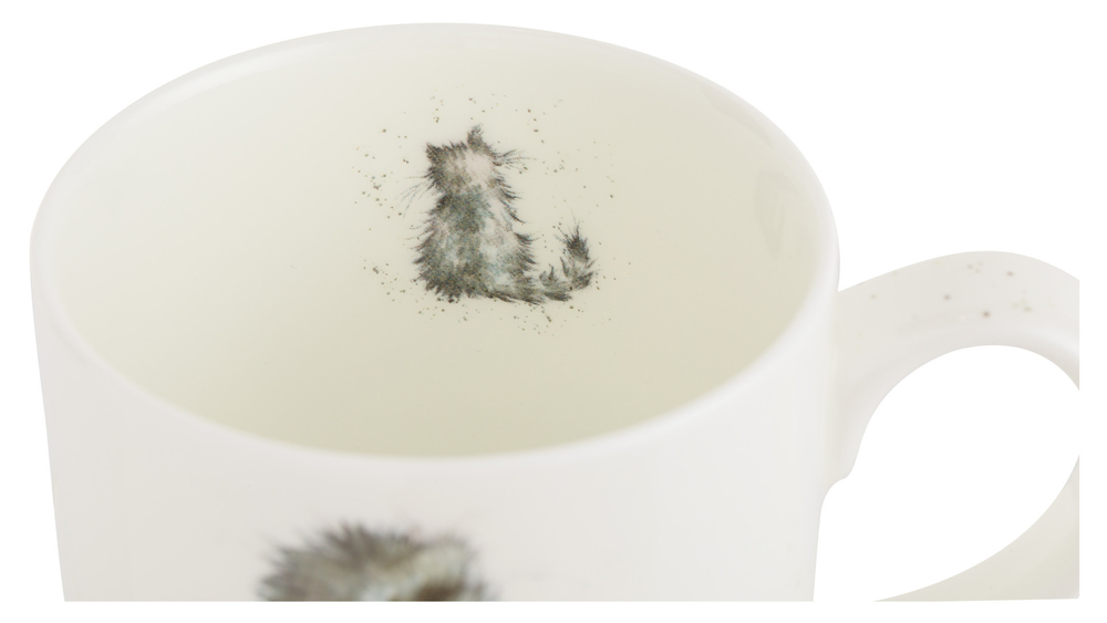 Кружка 310мл Royal Worcester Забавная фауна Кошечка
