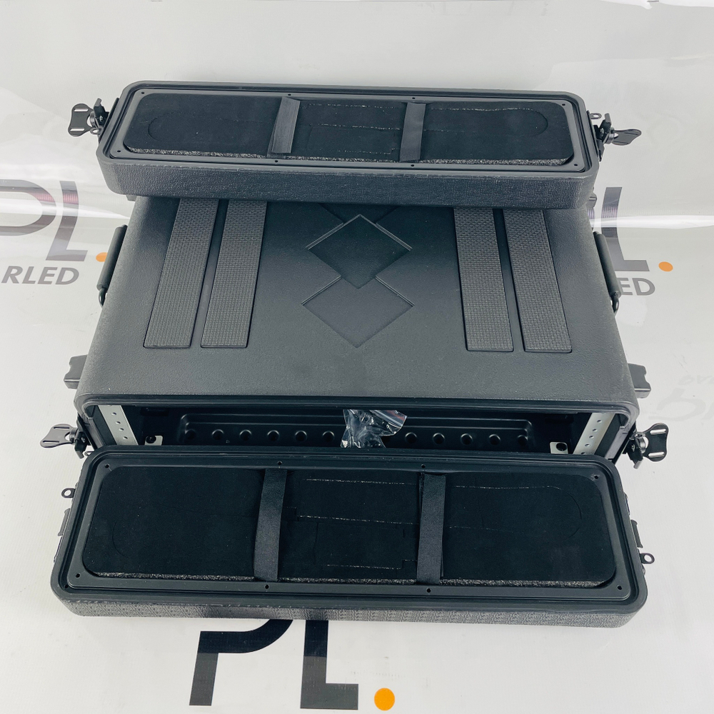 PE рэковый кейс 2U, глубина 390мм (15")