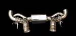 Выхлопная система с заслонками для McLaren GT Valved Exhaust Cat-Back
