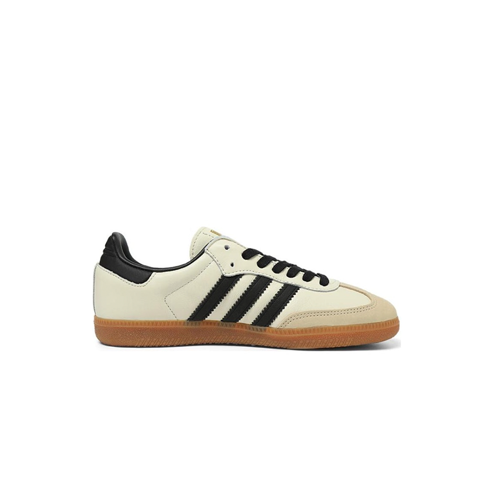 alt="adidas Samba OG WMNS Cream White Sand Strata ID0478 женские кроссовки бежевого цвета вид сбоку на белом фоне"