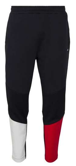 Мужские теннисные штаны Tommy Hilfiger Colorblocked Mix Media Sweatpant - небесный