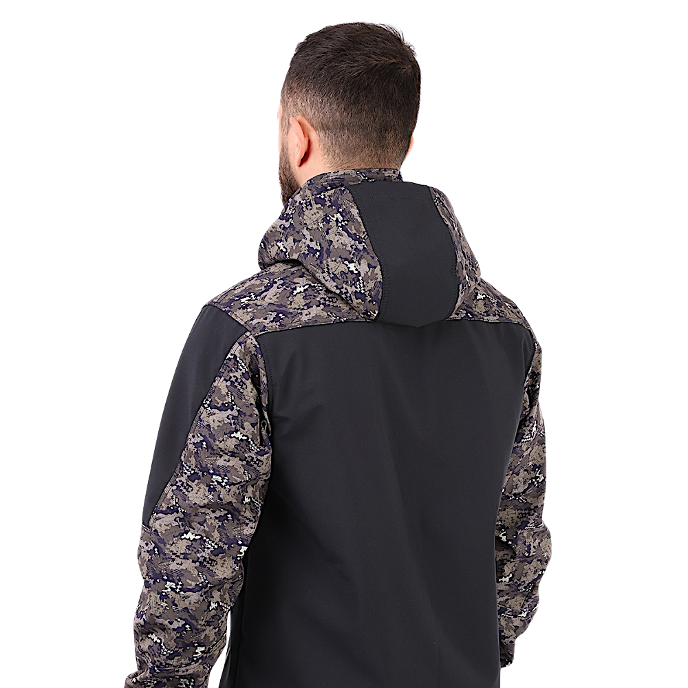 Костюм Aquatic К-25ТС цвет Тёмно-Синий/Камуфляж Soft-Shell 10/10 -
