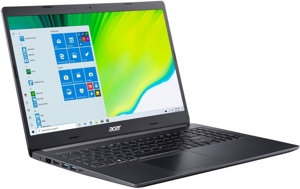 Ноутбук Acer Aspire 5 A515-44G-R89R NX.HW5ER.00A 15.6" LED / 1920x1080 FHD / TFT IPS / AMD Ryzen 5 / 4500U / 2300 МГц / AMD Radeon RX 640 / 2 Gb / 12 Gb / SSD / 512 ГБ / Windows 10 Home