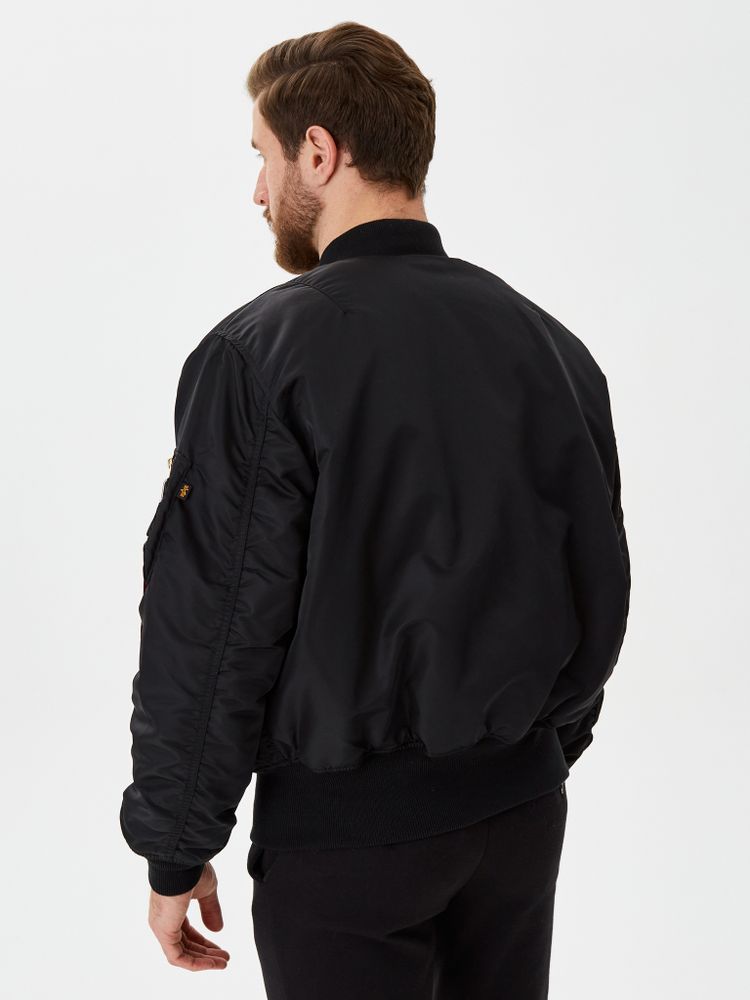 Куртка бомбер Alpha Industries MA-1 Black Куртка бомбер Alpha Industries MA-1 Black