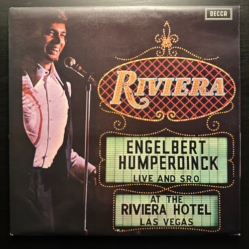 Engelbert Humperdinck ‎– Live And S.R.O. At The Riviera Hotel, Las Vegas (Англия 1971г.)