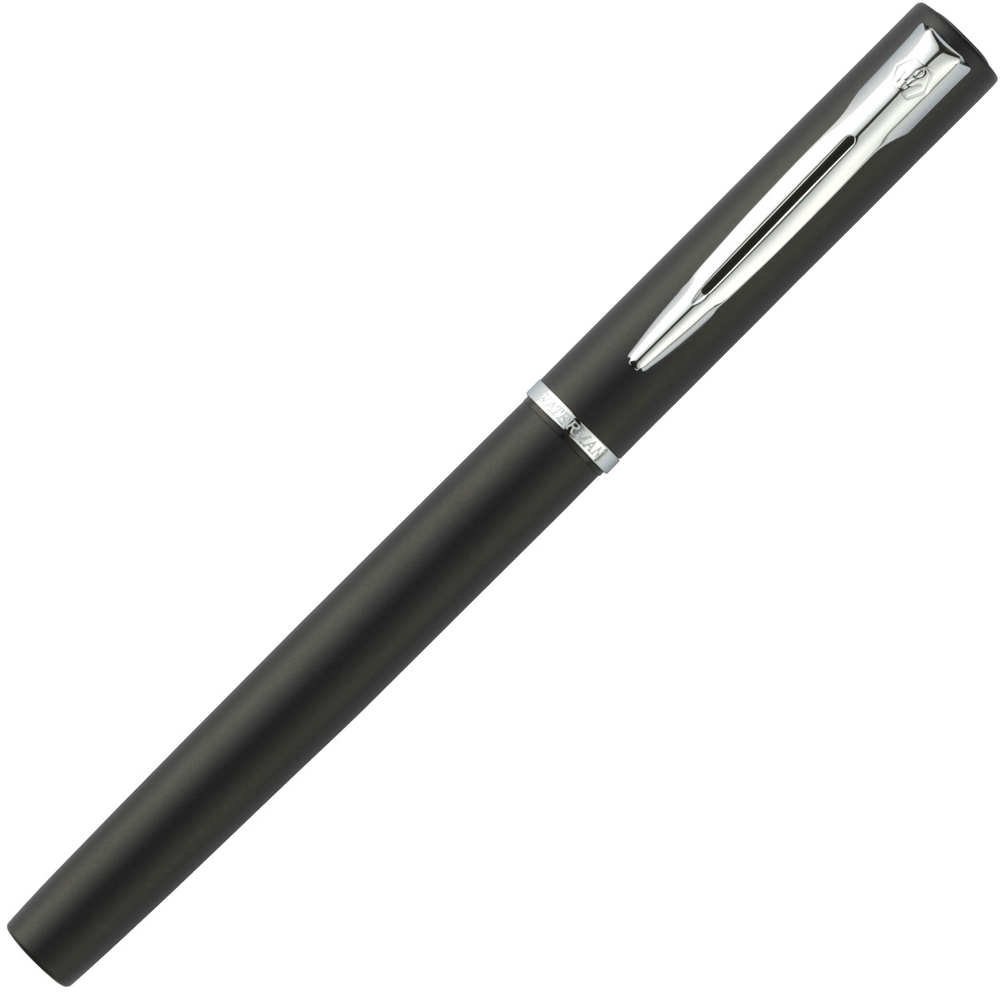 Подарочный набор Перьевая ручка Waterman GRADUATE ALLURE, цвет: черный, перо: F с чехлом Waterman