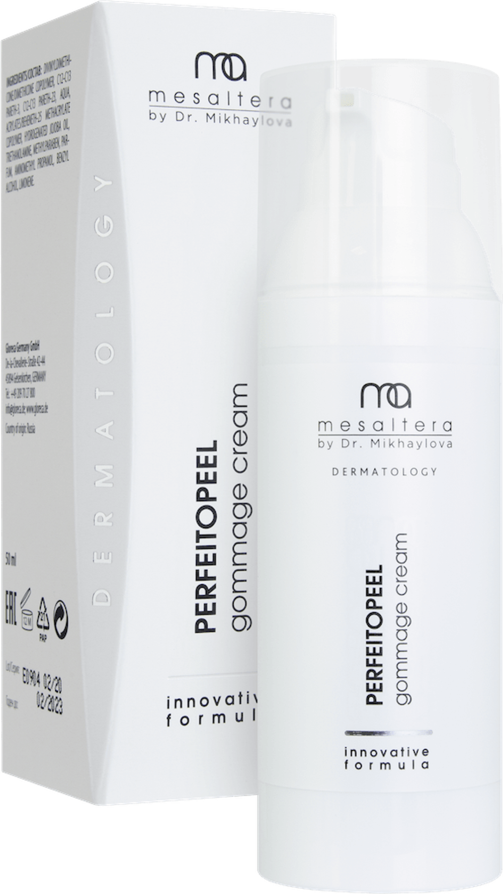 MESALTERA BY DR. MIKHAYLOVA PERFEITOPEEL PEELING GOMMAGE CREAM| Крем-гоммаж 100 мл