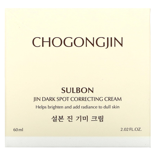 Missha, Chogongjin, крем для коррекции темных пятен Sulbon Jin, 60 мл (2,02 жидк. унц.)