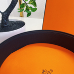 Hermes Кожаный двусторонний ремень