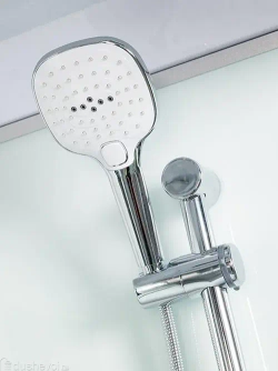 Душевая кабина WeltWasser (ВельтВассер) Werra XL 1004, со средним поддоном, с электрикой и ГМ, 100x100x226