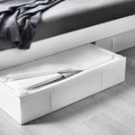 Чехол для хранения IKEA SKUBB (СКАББ), Полиэстер, Белый, 93x55x19 см