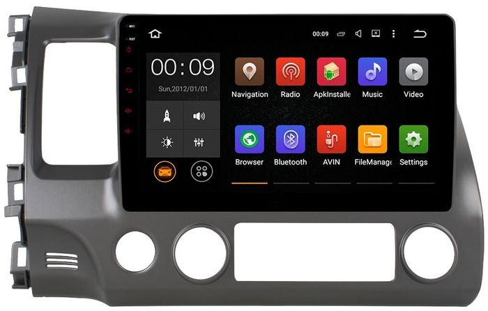 Магнитола для Honda Civic 8 4d 2005-2012 седан - Airok RX-1911 Android 13, Быстрая, SIM-слот