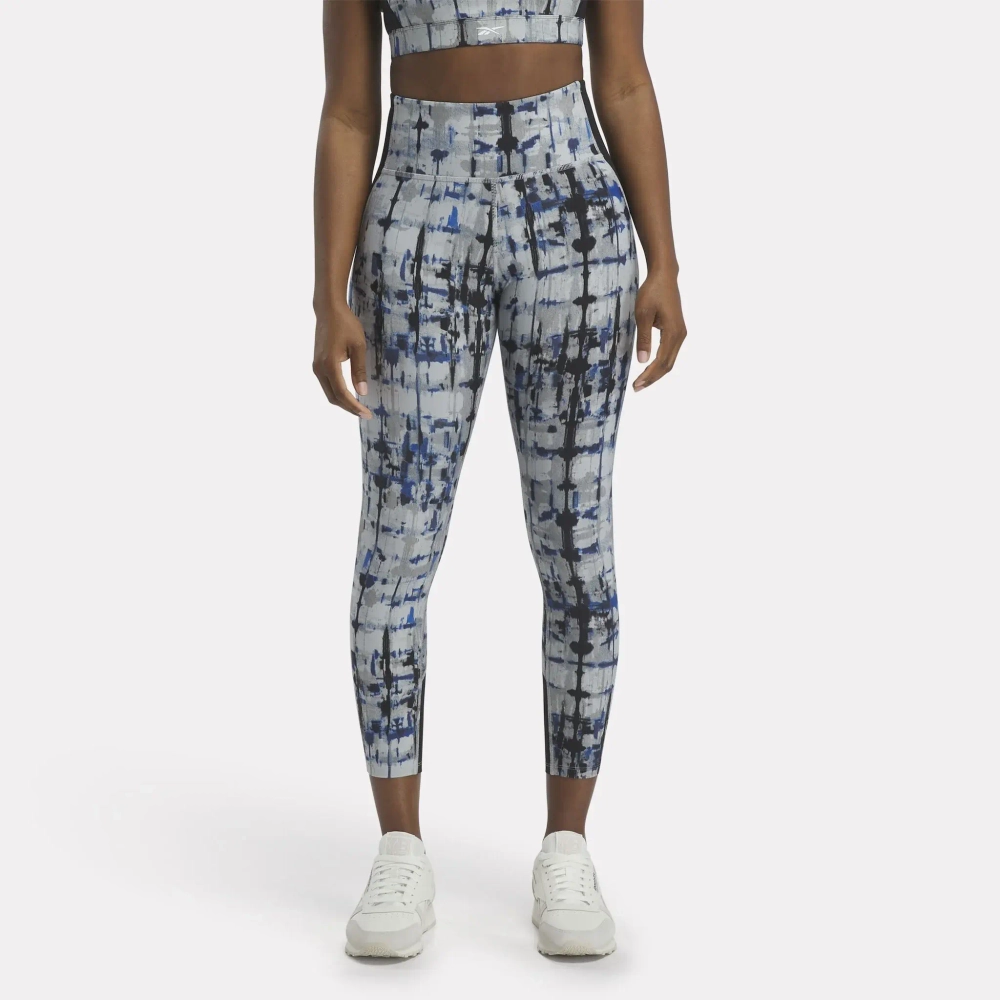 Леггинсы женские Reebok Lux Perform Printed Leggings 100071104