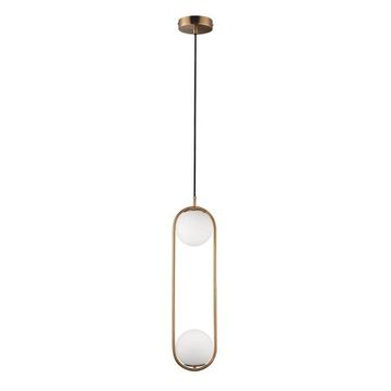 Подвесной светильник 2*Е27 LOFT2601-A золото Glob LOFT IT