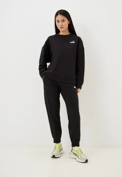 Толстовка женская PUMA ESS+ Relaxed Small Logo Crew FL