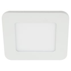 Светильник светодиодный встраиваемый Даунлайт ЭРА LED 2-6-4K Slim панель 6Вт 4000К квадрат | Downlight