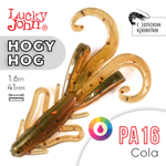 Твистер Lucky John Hogy Hog 1.6" (41 мм), 10шт/уп
