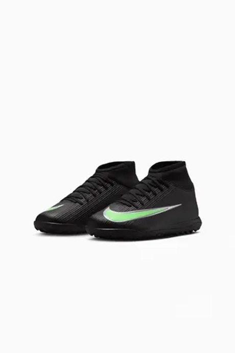 Сороконожки Nike Zoom Mercurial Superfly 11 Club High TF Junior - черный