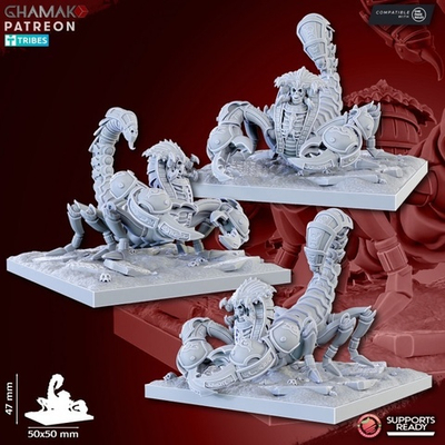 Tomb Kings Nomarch Scorpions