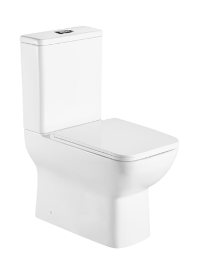 Унитаз компакт  WeltWasser WW INNBACH 001 GL-WT  10000009968 белый глянец