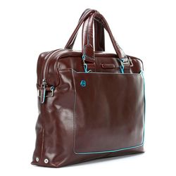 Сумка Piquadro Blue Square коричневая телячья кожа (CA3335B2/MO) 1