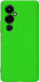 Мягкий Soft Touch чехол из силикона для TECNO POVA 4 PRO с бархатной подкладкой