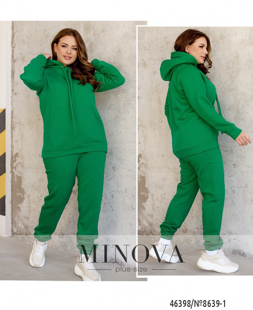 Костюм 8639-1-зеленый Minova