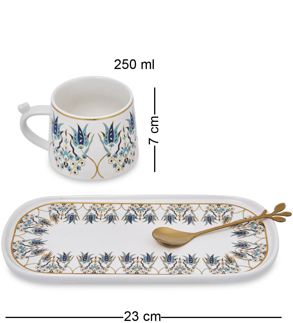 GAEM Art MUG-421/2 Чайная пара «Орнамент»