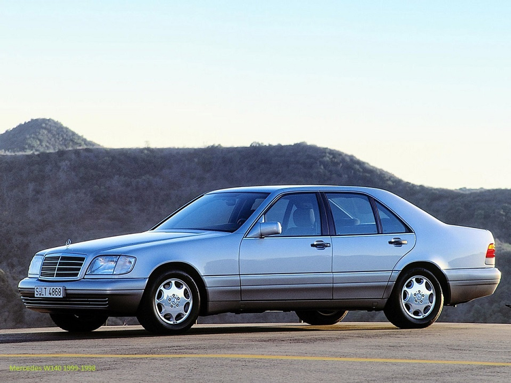 Арка правая Mercedes W140 1991-1998