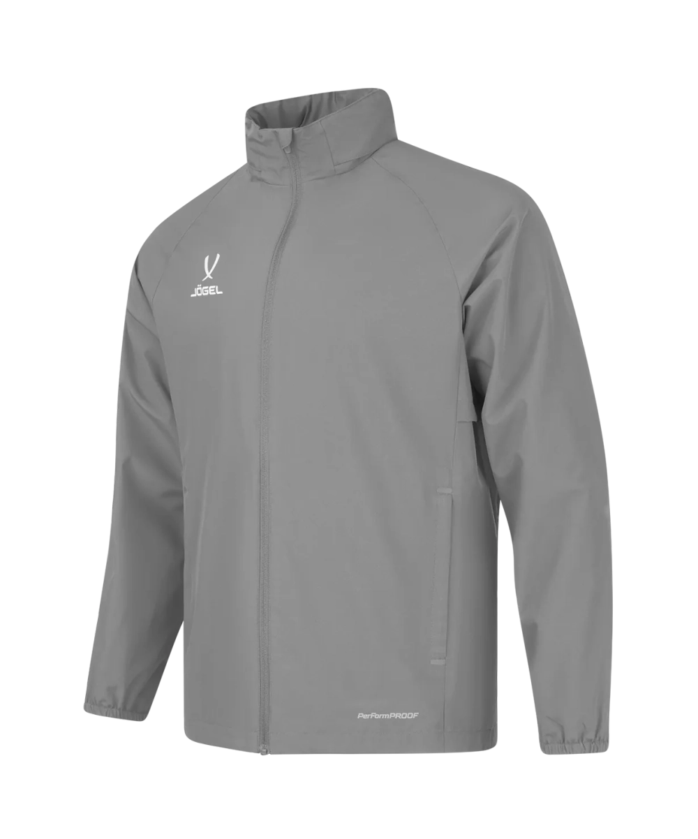 Куртка ветрозащитная JÖGEL PREMIER PerFormPROOF FZ Rain Jacket, серый