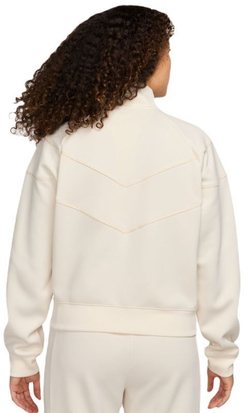 Женская Кофта теннисная Nike Court Heritage Windrunner Tennis - бледная слоновая кость