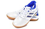Stiga Slip Resistant Abrasion Resistant Low top Table Tennis Shoes Unisex White Blue