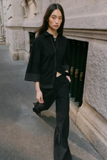 БРЮКИ В ПОЛОСКУ С РАЗРЕЗАМИ — ZARA