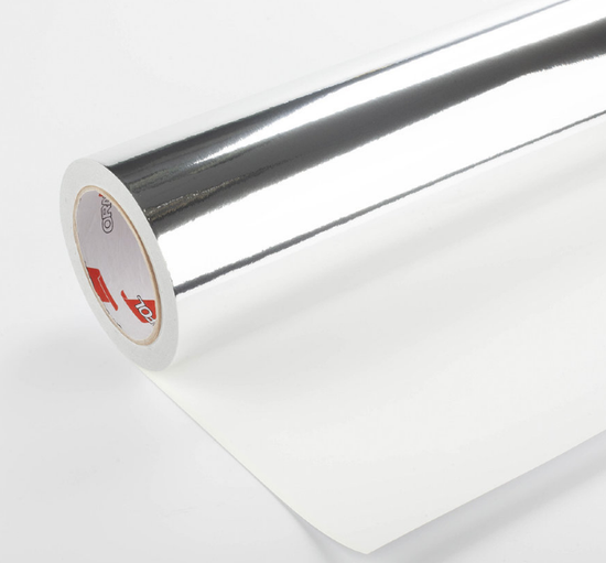 Пленка Oracal 352-001  серебро металлизированное 1*50м