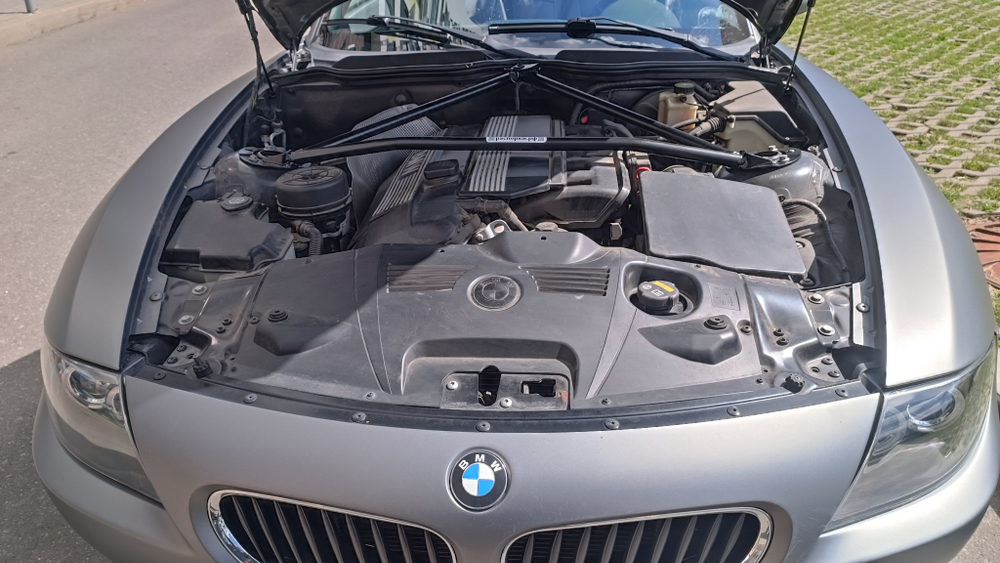Распорка передних стоек треугольная (цельная) BMW Z4 E85, E86 ДО рестайлинг с M54 (ПОД ЗАКАЗ)