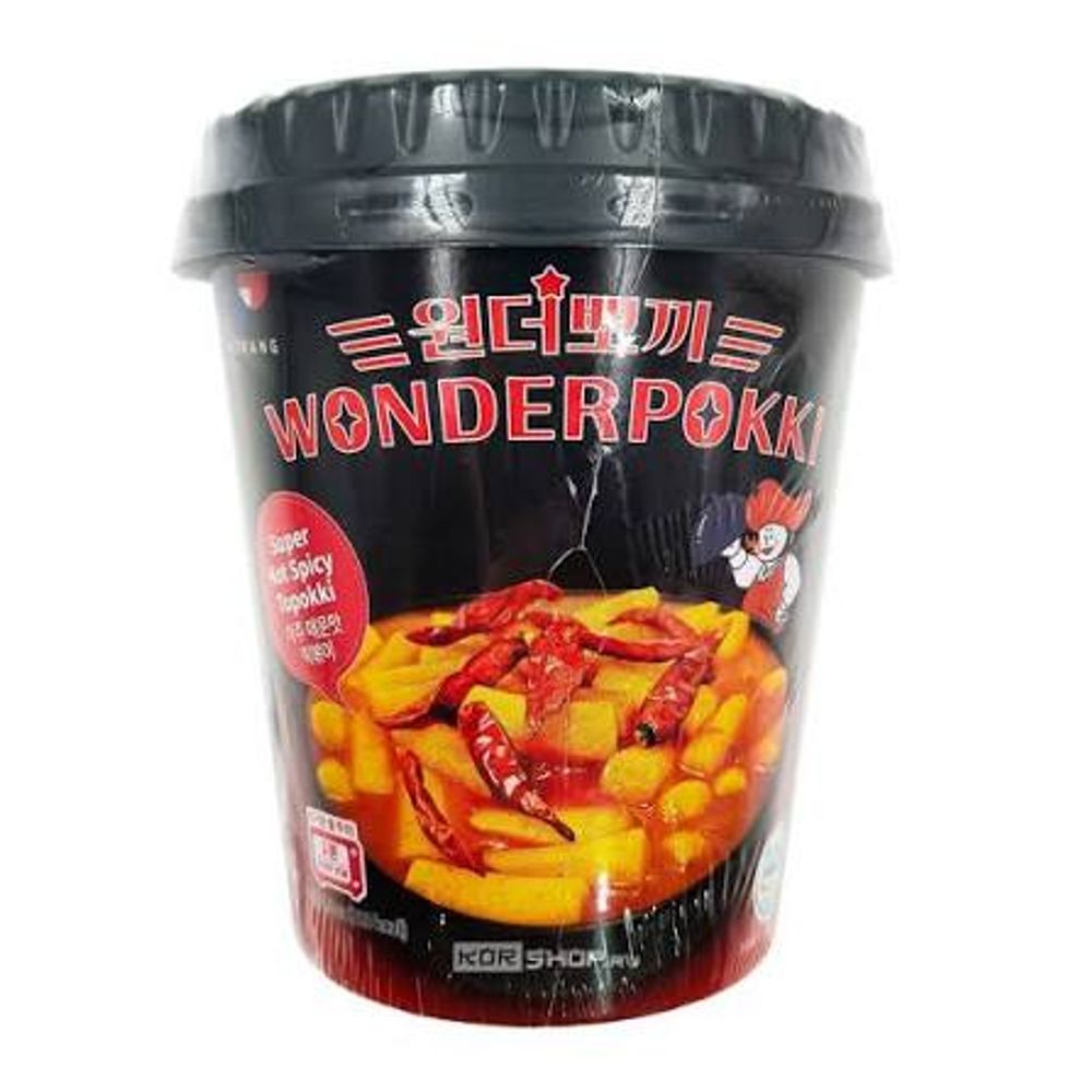 Лапша Kpop Tteokboki 108гр Super Spicy (Крор Токпокки Острый)