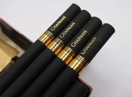 Сигареты Chapman Eclipse Noire Gold (крепость 6/10) толстые