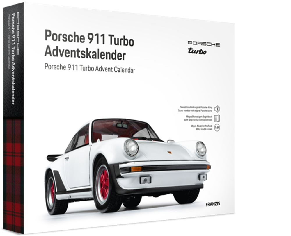 Адвент-календарь Franzis Porsche 911 Turbo 1:24