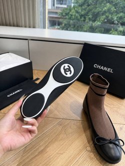 Ботинки балетки Chanel