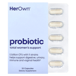 Her Own, пробиотик, 30 капсул