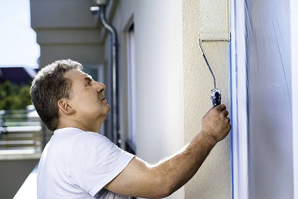 Малярная лента для чётких линий окраски tesa® PLUS 4440, синяя