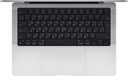 Ноутбук Apple MacBook Pro 14 14.2" 3024x1964, Apple M1 Max, 1 Тб SSD, Apple M1 Max 24-core, Wi-Fi, Bluetooth, Cam, Mac OS, серебристый Z15K0007M